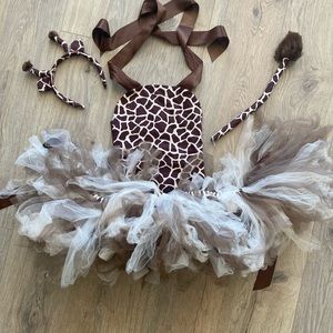 2-3t custom toddler girls giraffe costume